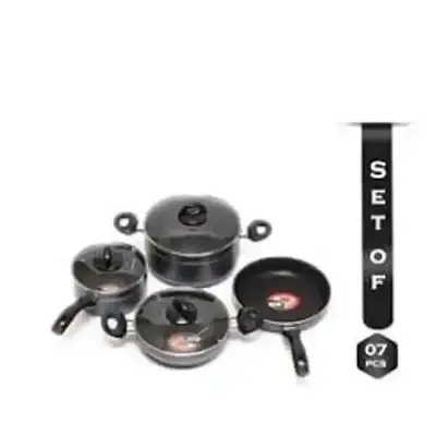 Kiam 7 Pieces Marble Die-Casting Cookware